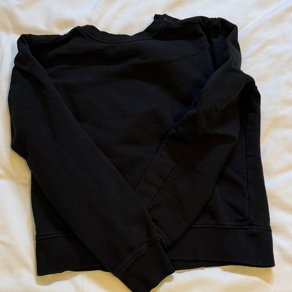 Bridge Burn Black Crewneck Sz: M